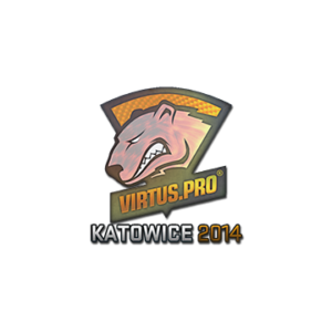 Наклейка Virtus Pro Holo Katowice 2014 кс го