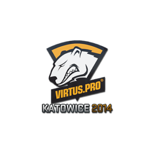 Наклейка Virtus Pro Katowice 2014 кс го