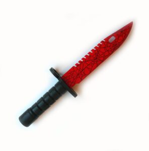 Штык-нож Кровавая паутина CS:GO