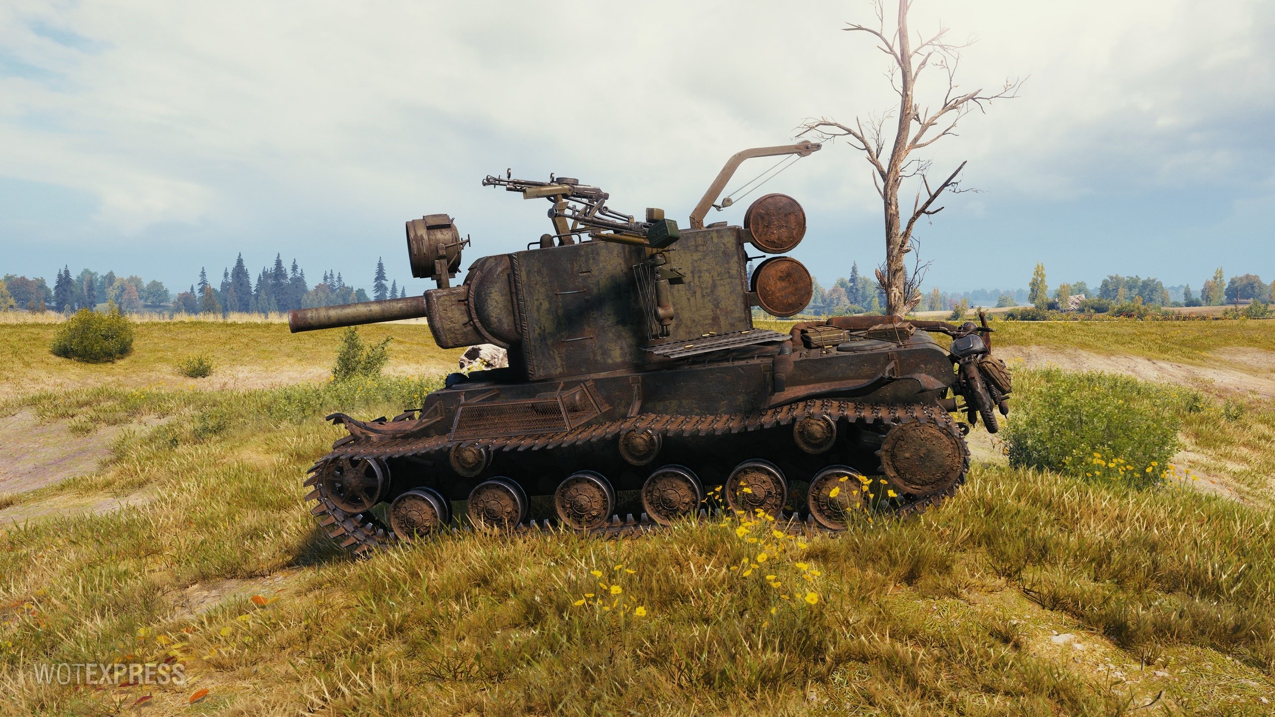 Танк KB-2 в World of Tanks
