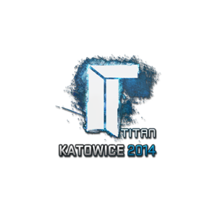 Наклейка Titan Katowice 2014: цена и редкость 