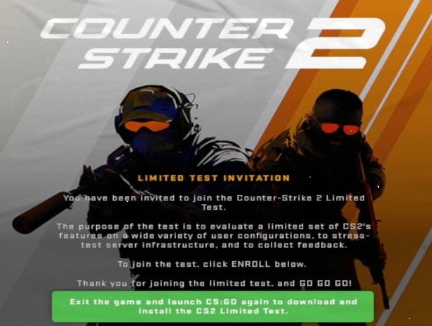 Бета-тест Counter-Strike 2
