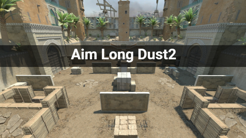 Карта Aim Long Dust2 в КС 2