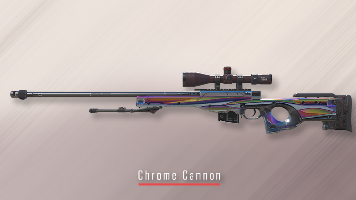 сколько стоит AWP Chrome Cannon в КС 2